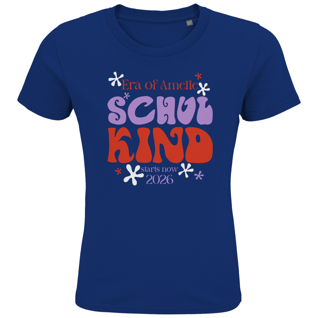 Schulkind T Shirt "Era of School" mit Wunschname