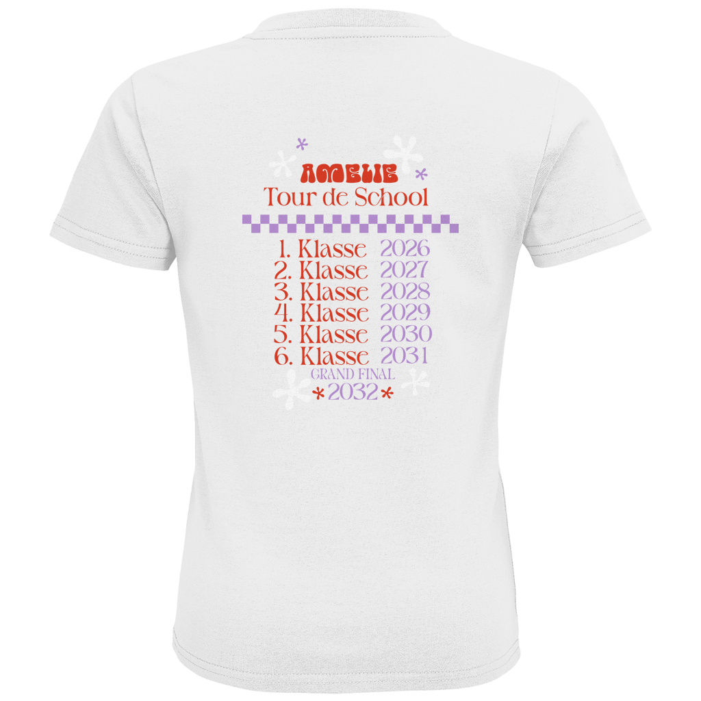 Schulkind T Shirt "Era of School" mit Wunschname