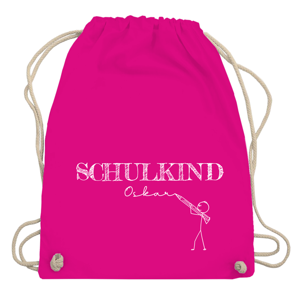 Turnbeutel "Strichmännchen"
