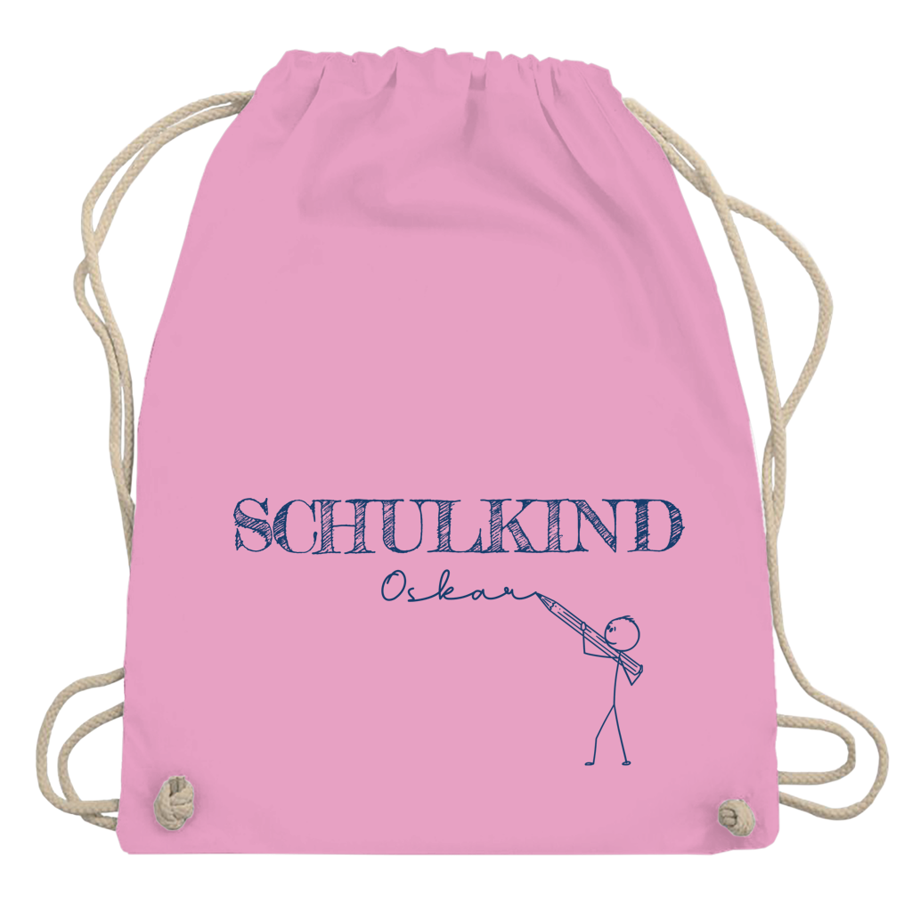 Turnbeutel "Strichmännchen"