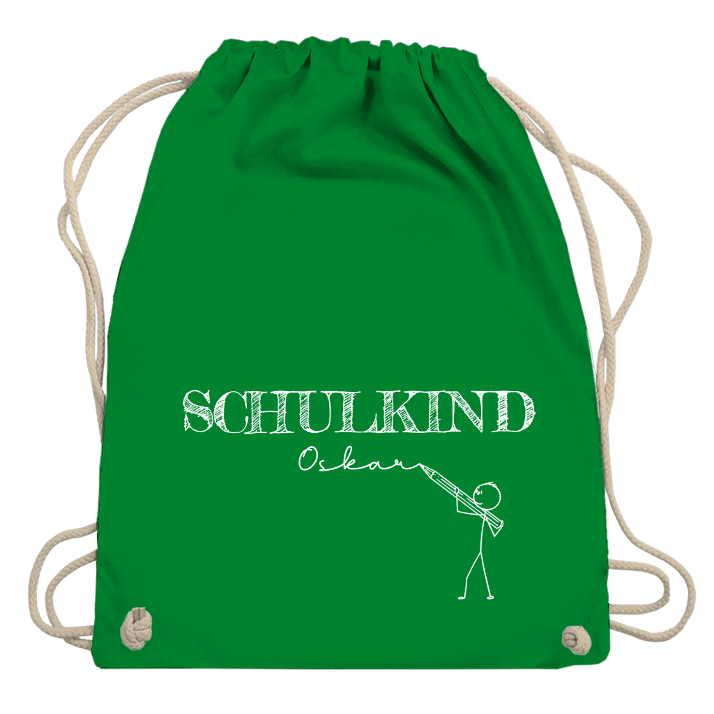 Turnbeutel "Strichmännchen"