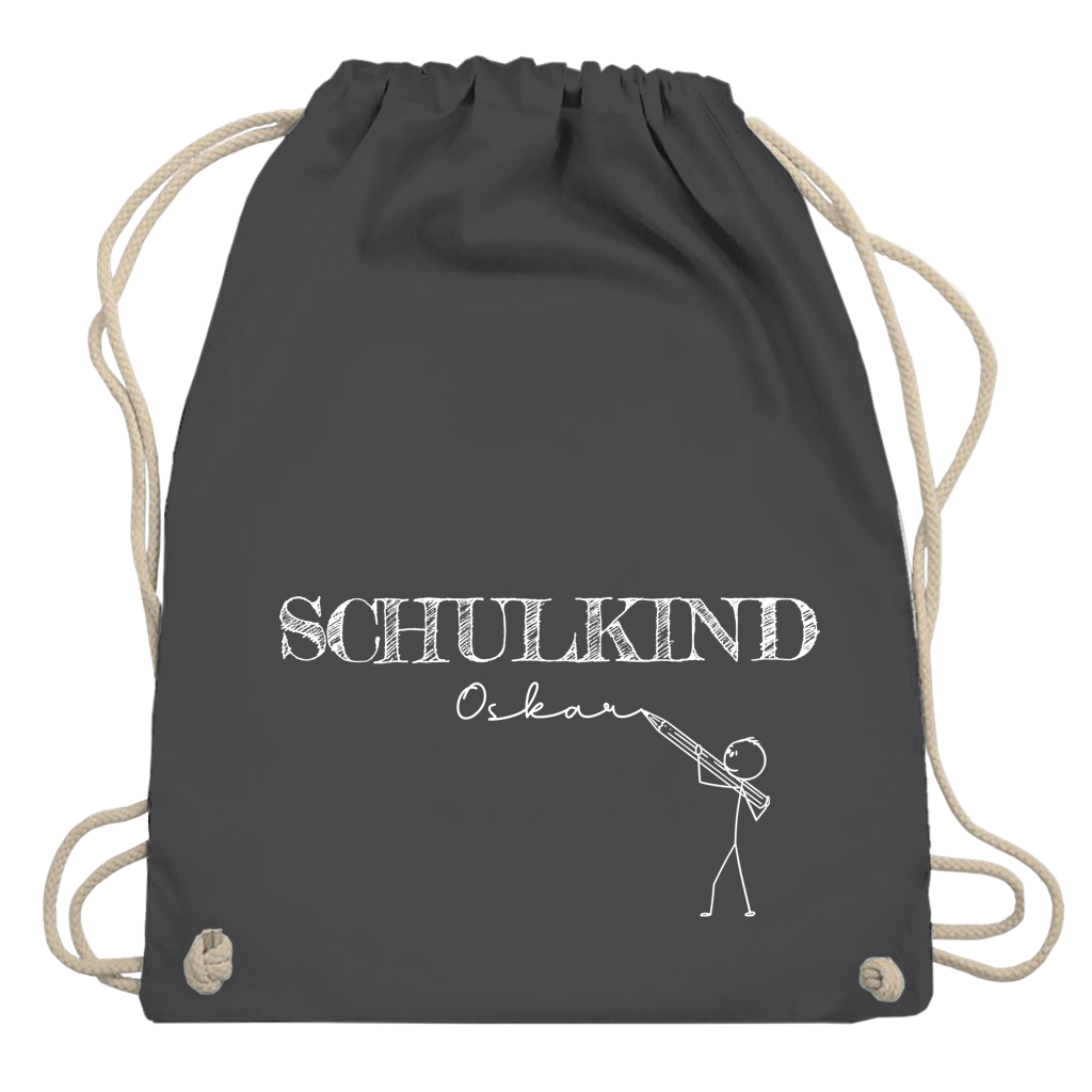 Turnbeutel "Strichmännchen"