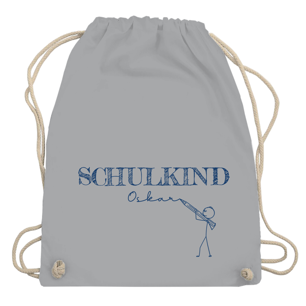 Turnbeutel "Strichmännchen"
