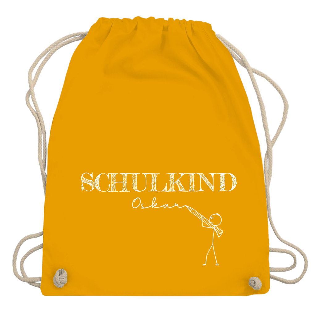 Turnbeutel "Strichmännchen"