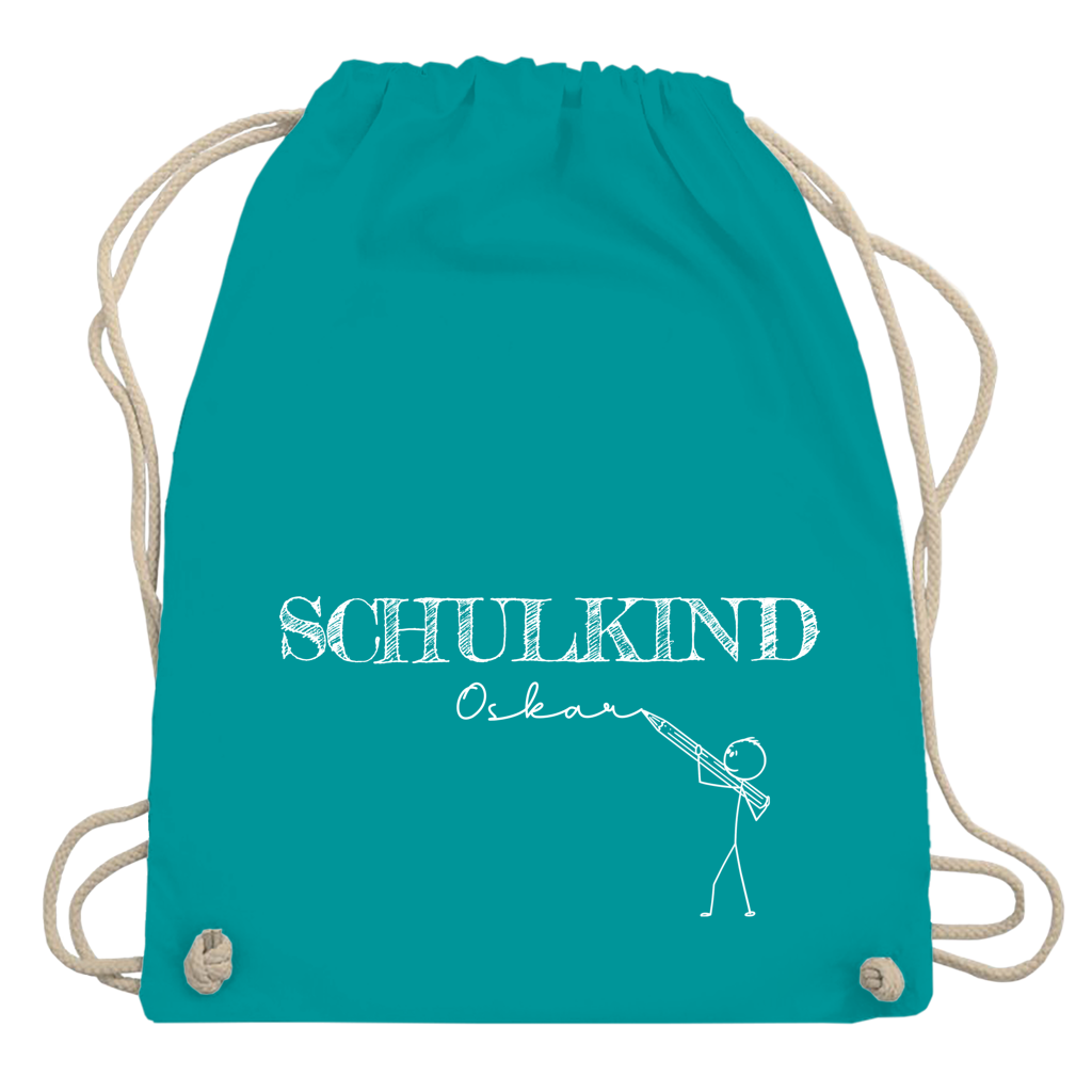 Turnbeutel "Strichmännchen"