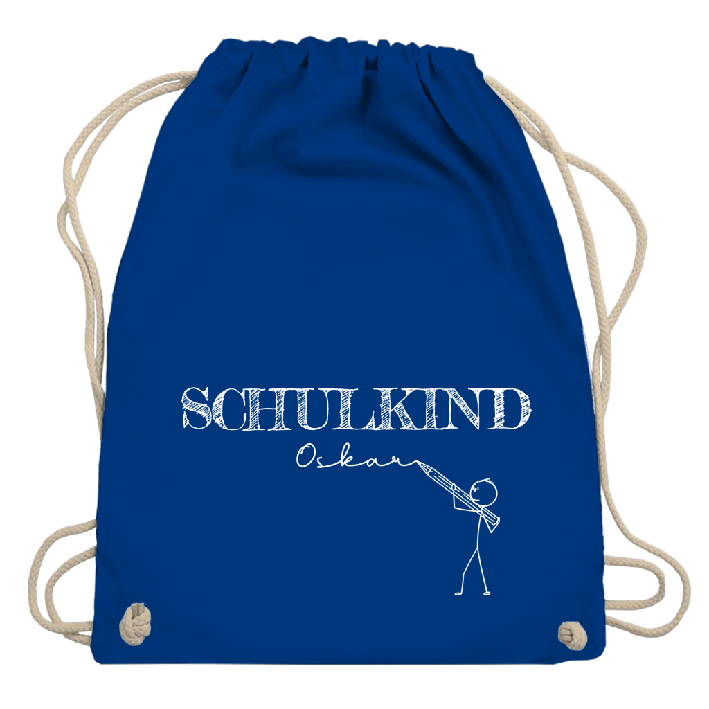 Turnbeutel "Strichmännchen"