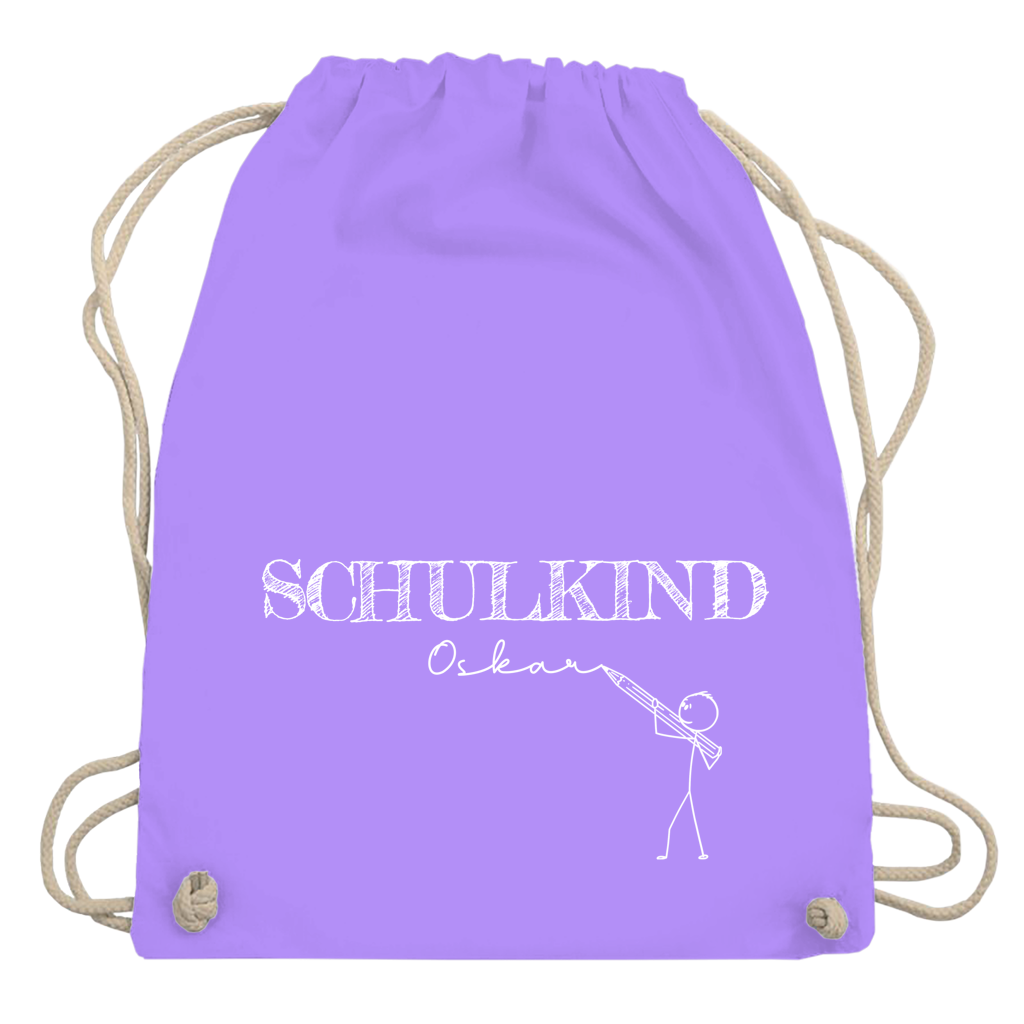 Turnbeutel "Strichmännchen"