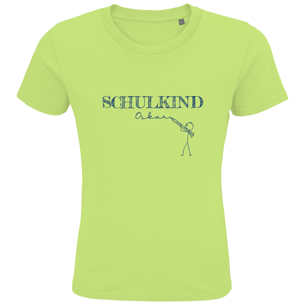 Kids Premium Bio T-Shirt "Strichmännchen"