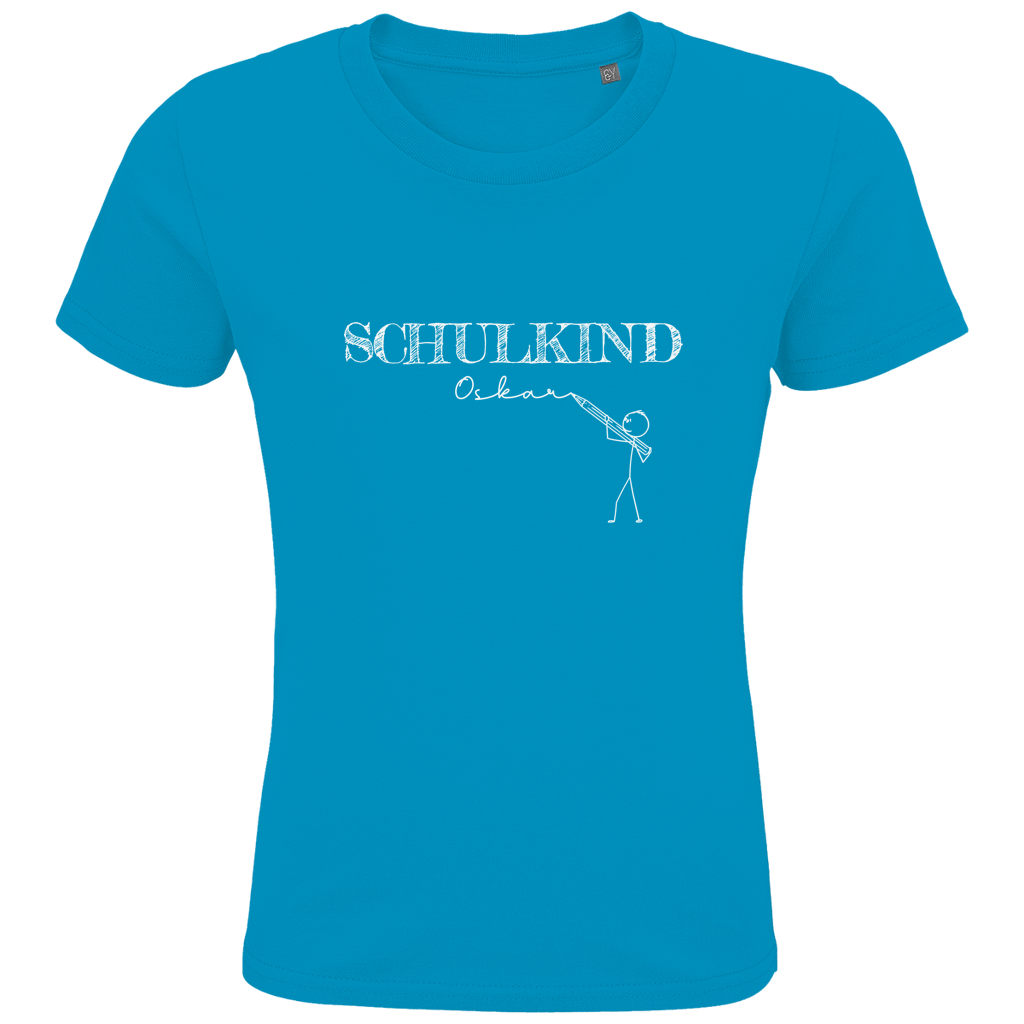 Kids Premium Bio T-Shirt "Strichmännchen"