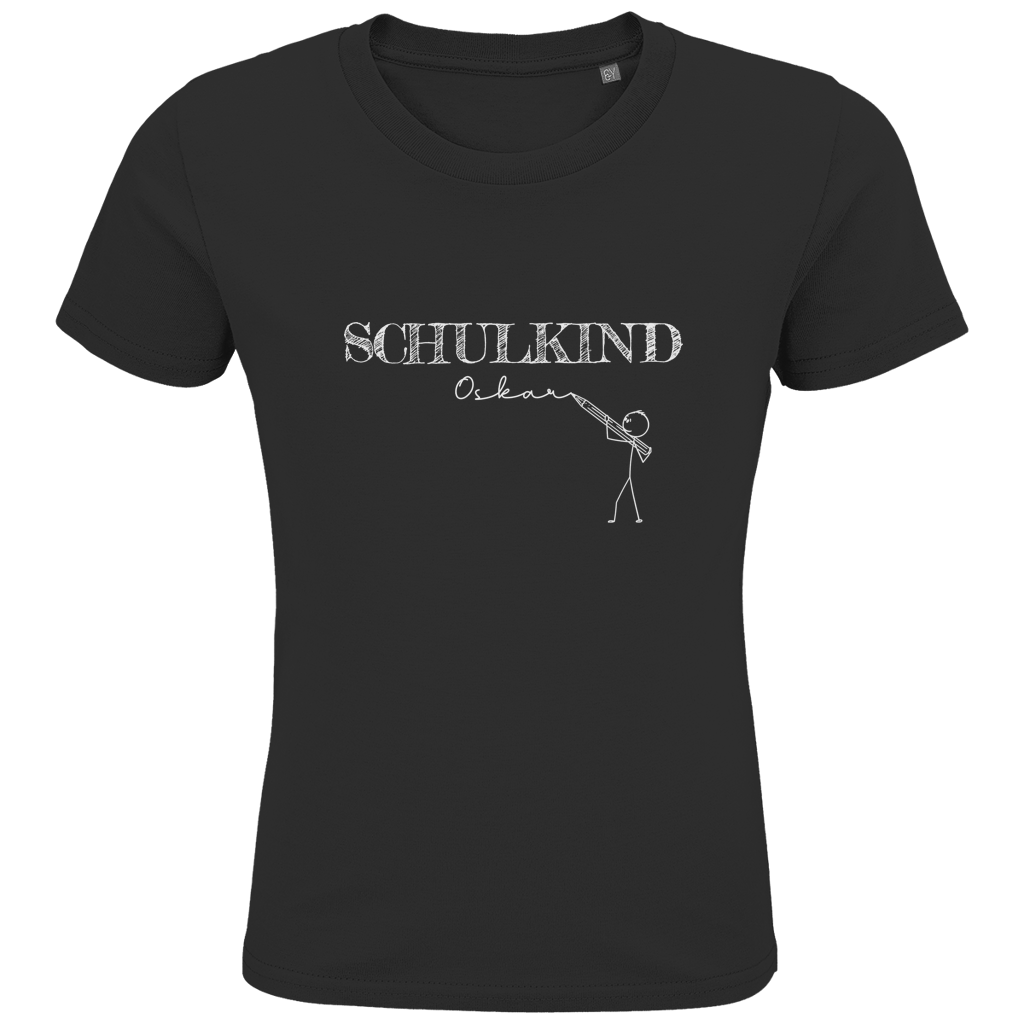Kids Premium Bio T-Shirt "Strichmännchen"
