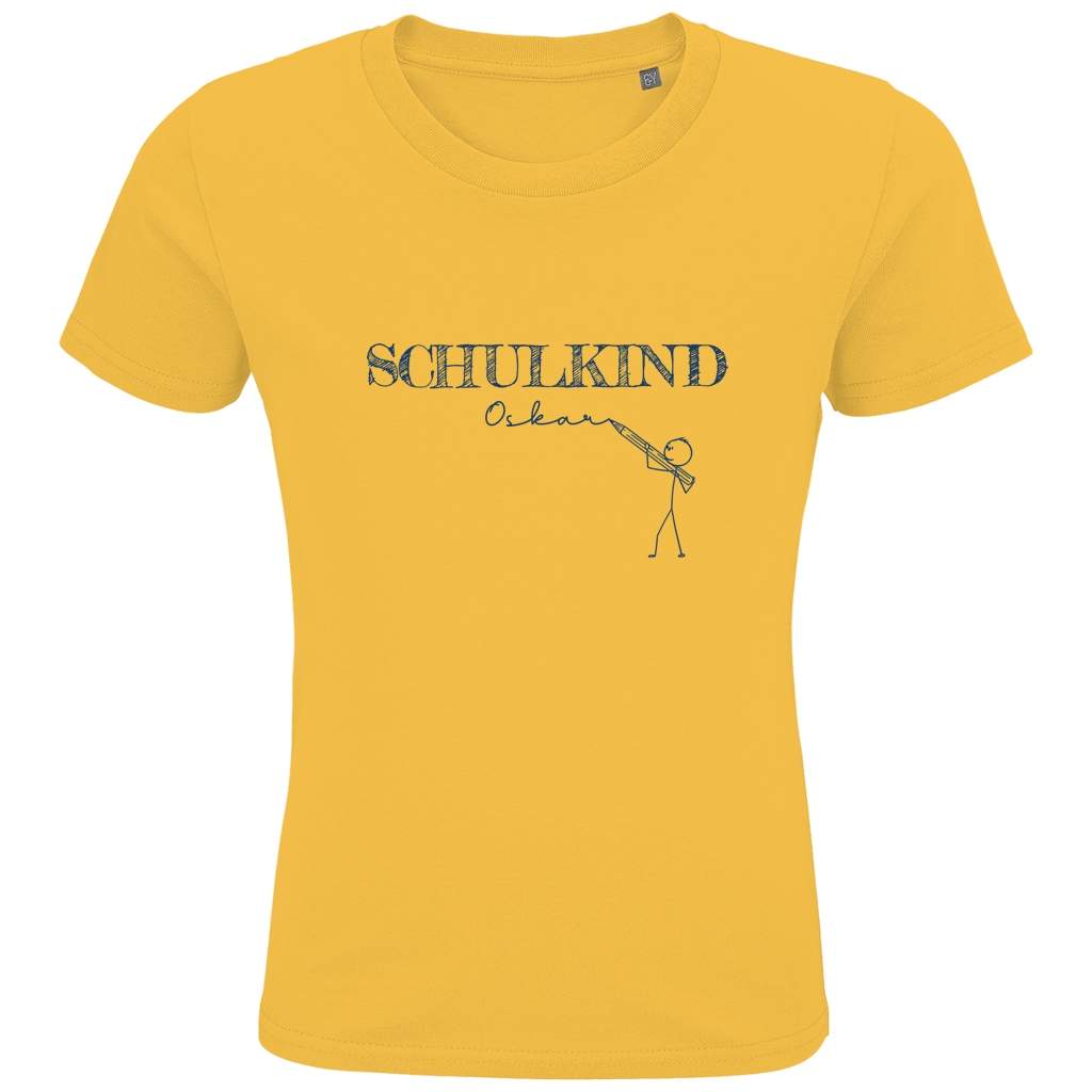 Kids Premium Bio T-Shirt "Strichmännchen"