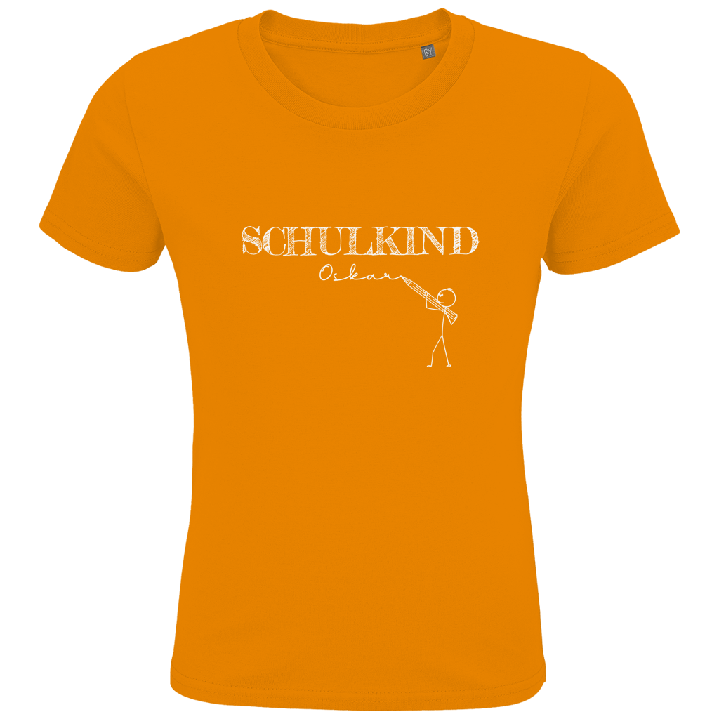 Kids Premium Bio T-Shirt "Strichmännchen"