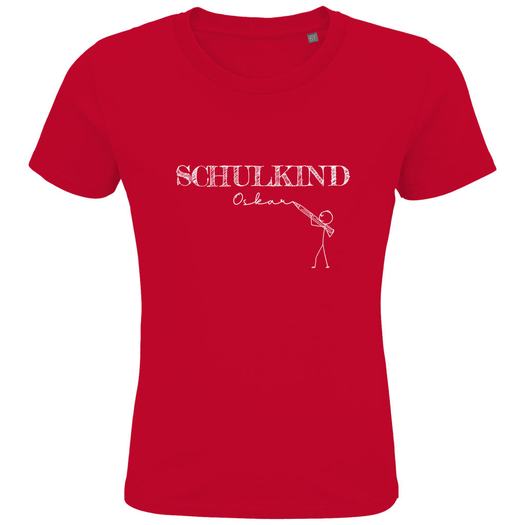 Kids Premium Bio T-Shirt "Strichmännchen"
