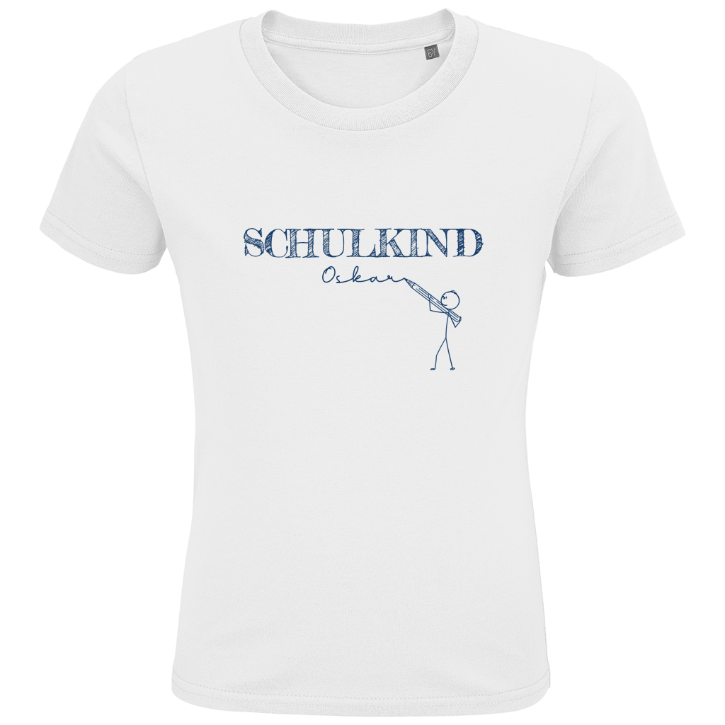 Kids Premium Bio T-Shirt "Strichmännchen"