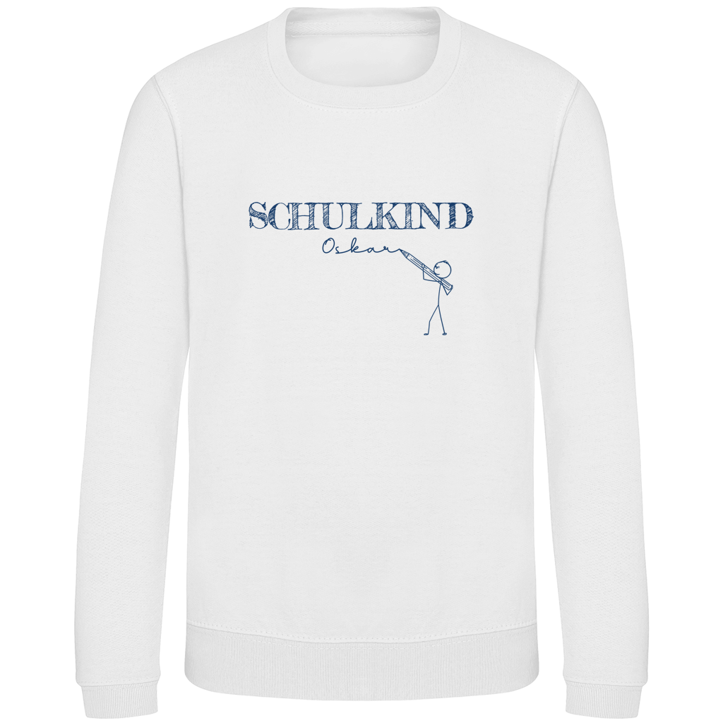 Kinder Sweatshirt "Strichmännchen"