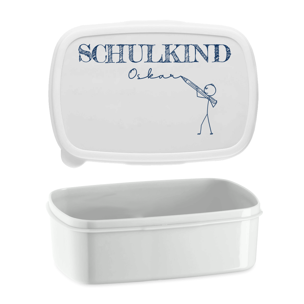 Lunchbox "Strichmännchen"