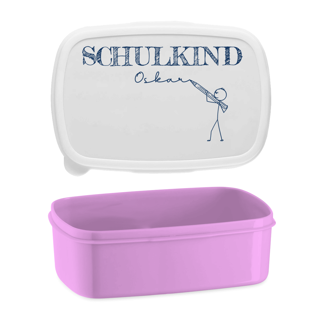 Lunchbox "Strichmännchen"