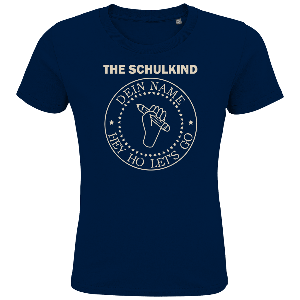 Kids Premium Bio T-Shirt The Schulkind  Creme