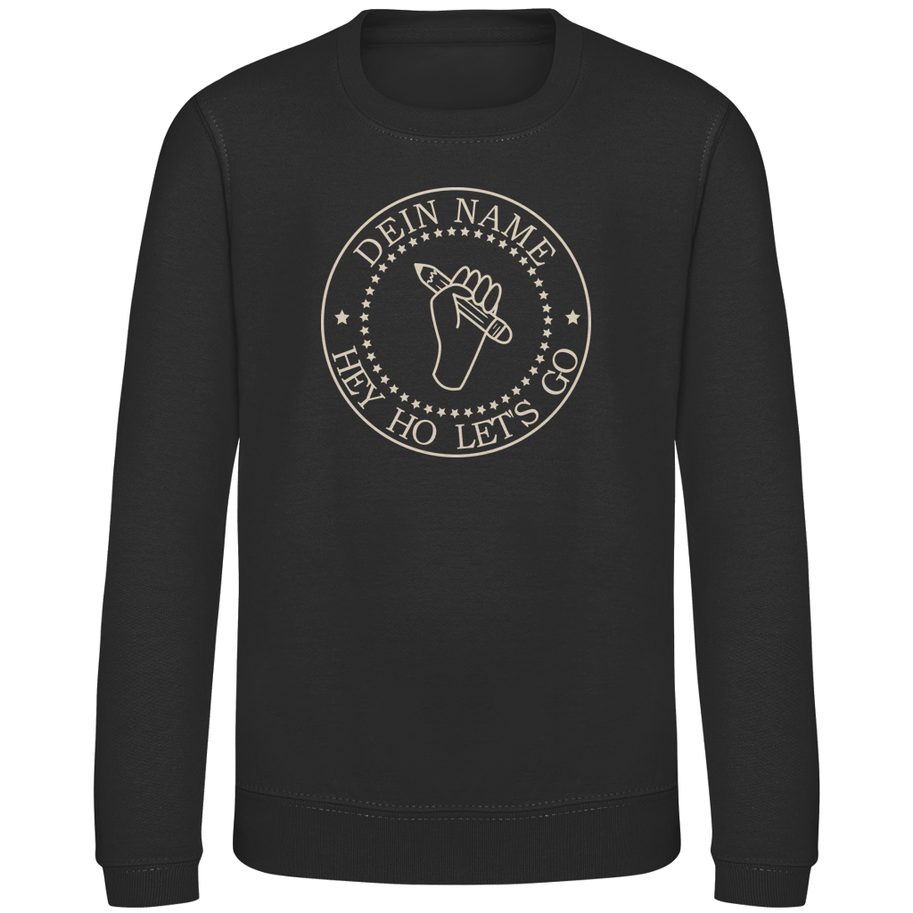 Kinder Sweatshirt The Schulkind  Creme