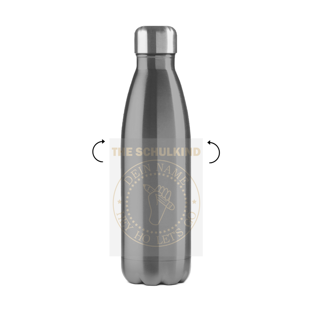 Edelstahl-Thermoflasche The Schulkind  Creme