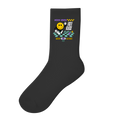 Socken Ich bin Erste Klasse dunkler HG