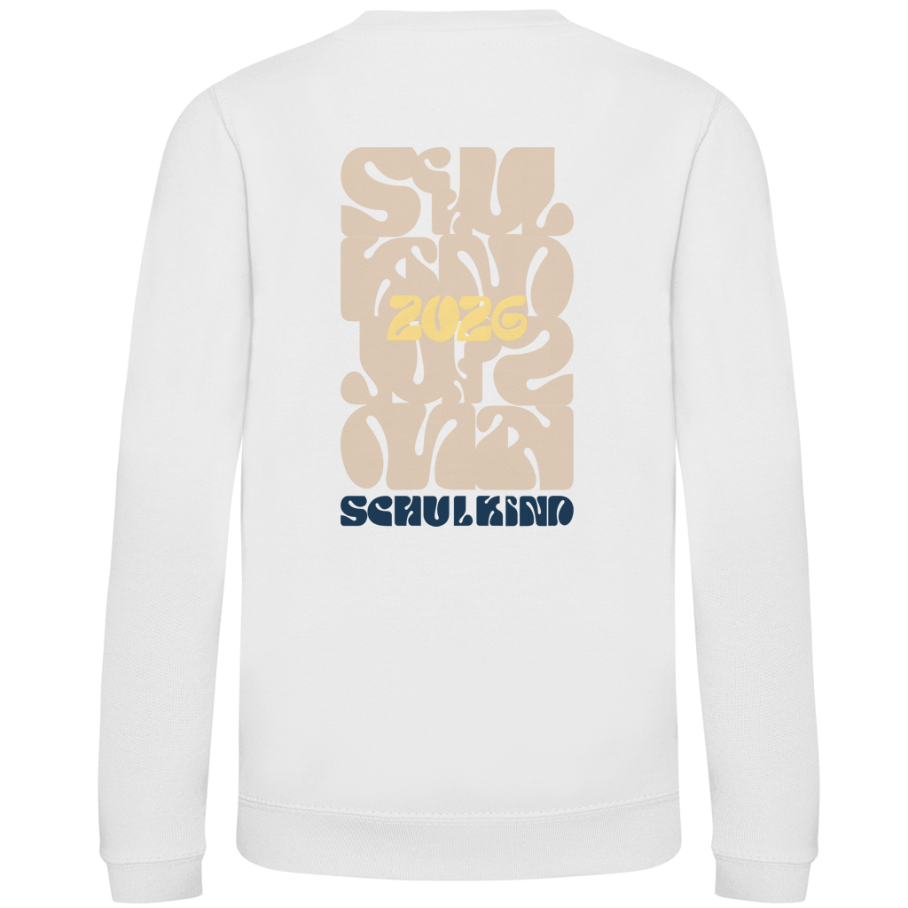 Kinder Sweatshirt Badge Flowy Art