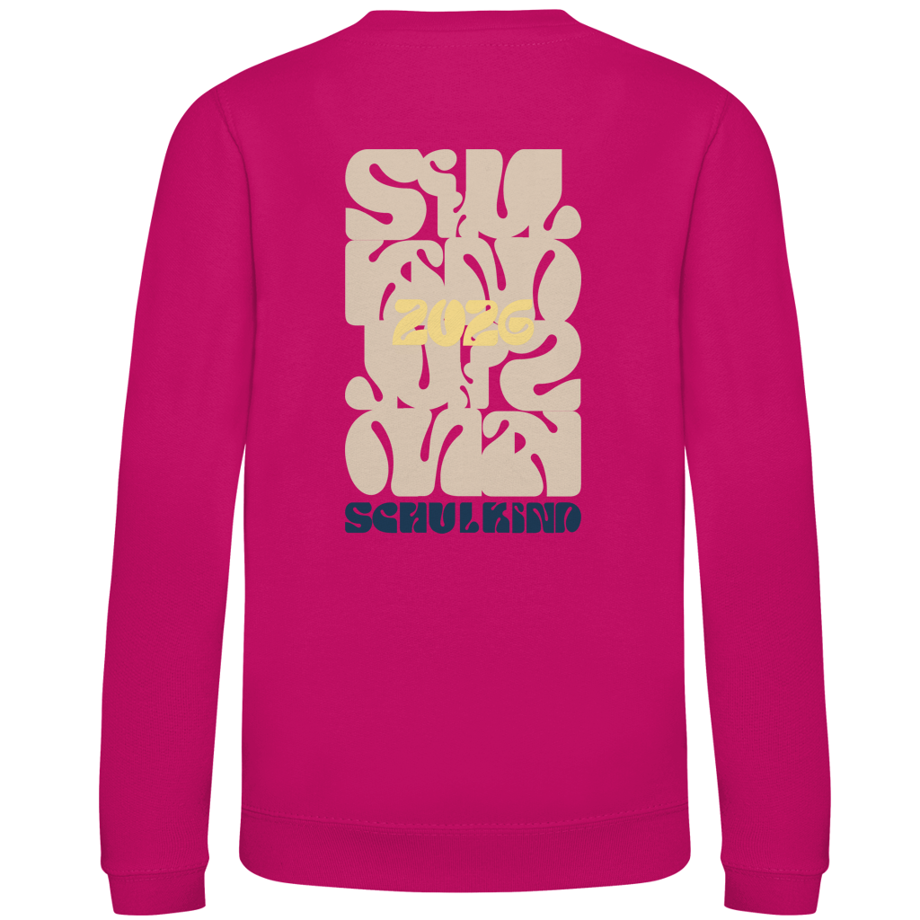 Kinder Sweatshirt Badge Flowy Art