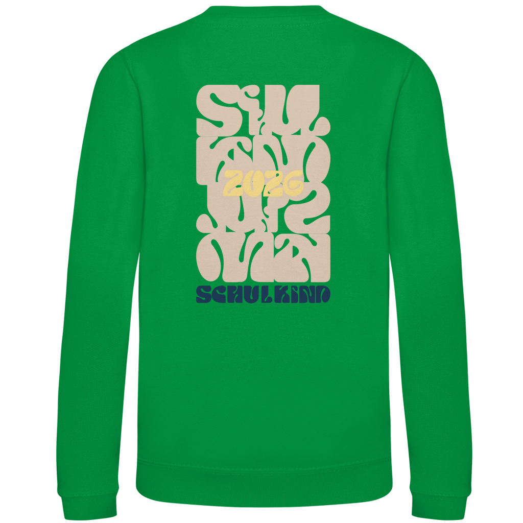 Kinder Sweatshirt Badge Flowy Art