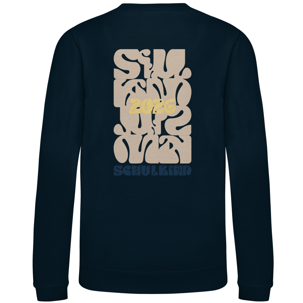 Kinder Sweatshirt Badge Flowy Art