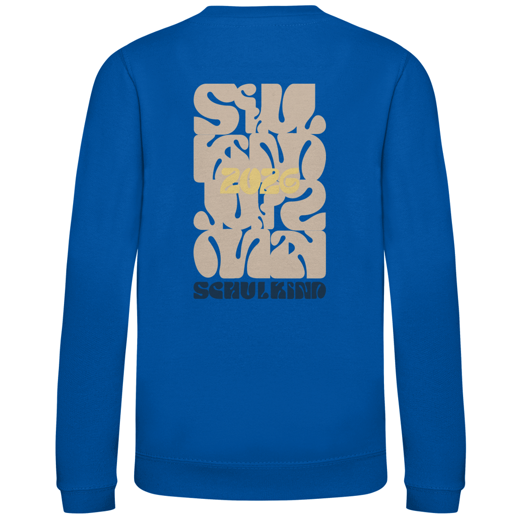 Kinder Sweatshirt Badge Flowy Art