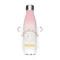 Isoflasche "Badge Flowy Art"  – Robuste Edelstahl-Thermosflasche (500 ml)