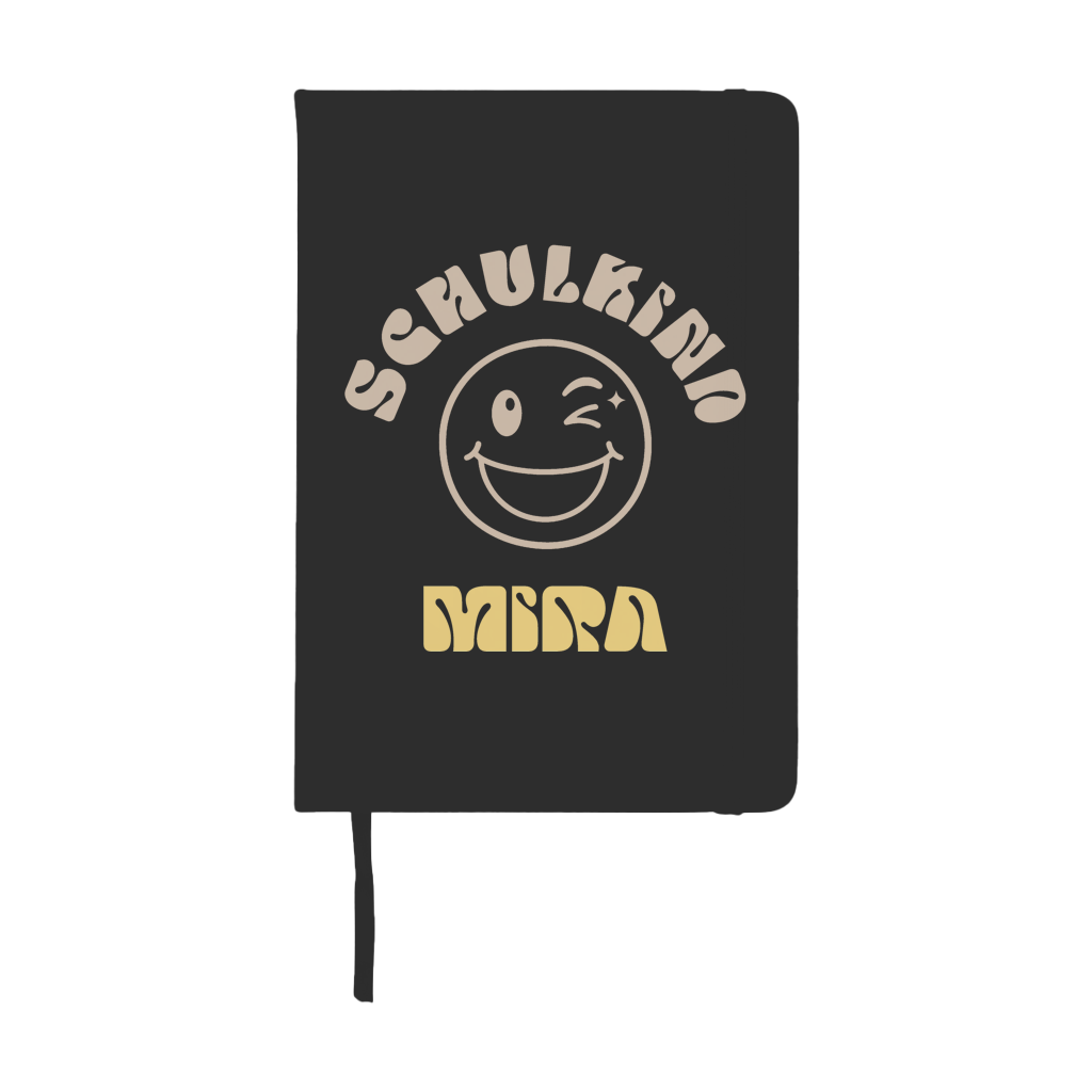 Notizbuch Badge Flowy Art