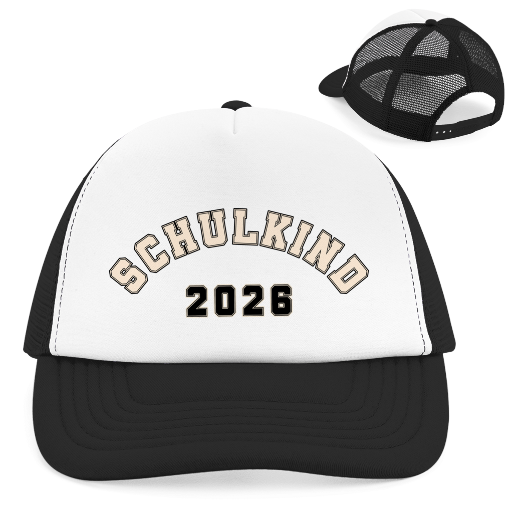 Retro Trucker Cap College Style
