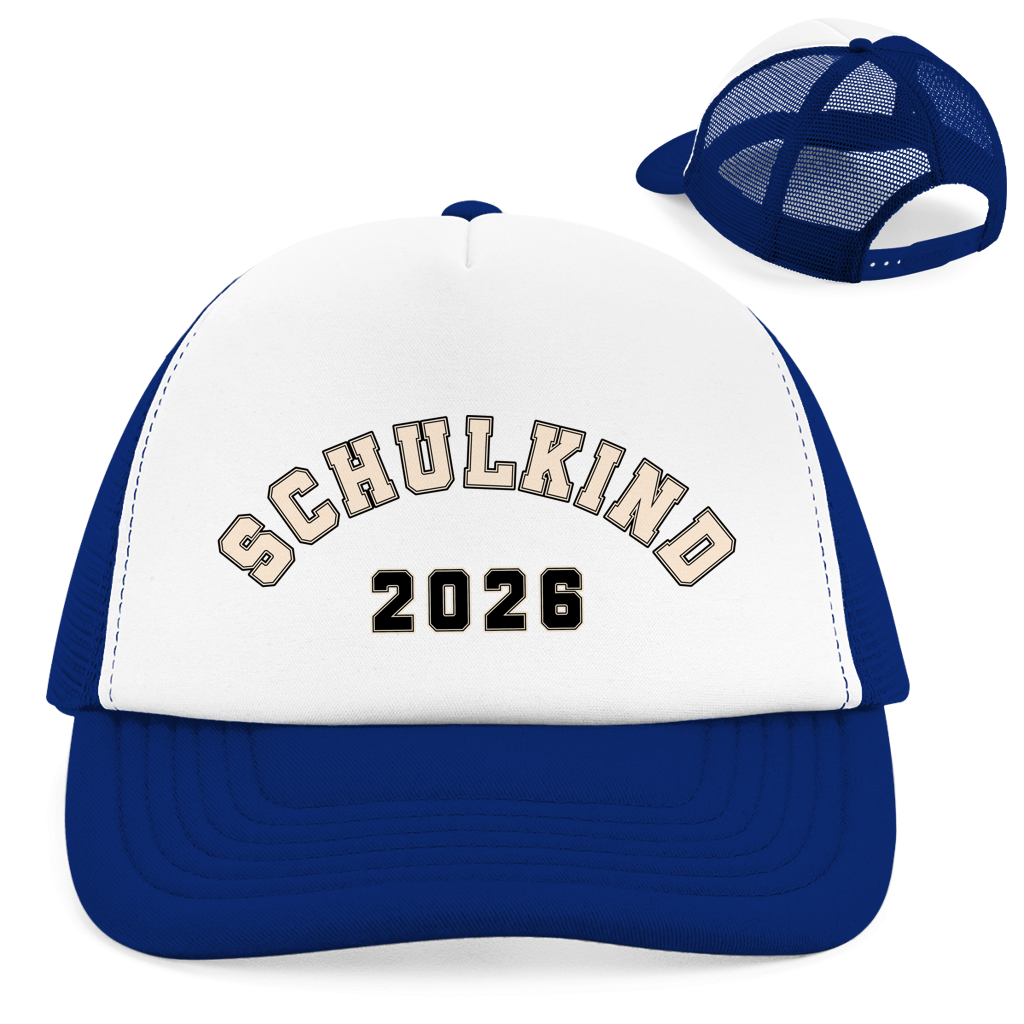 Retro Trucker Cap College Style