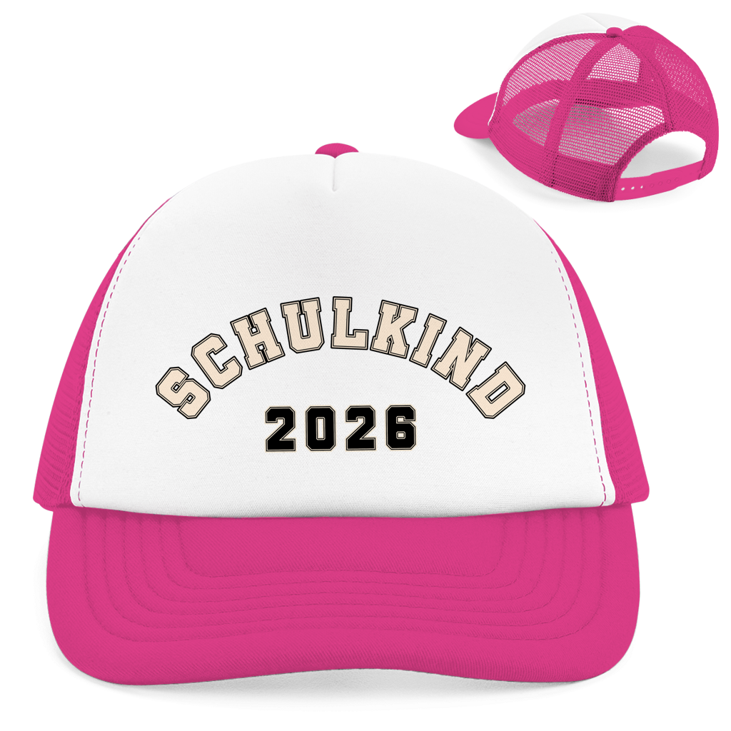 Retro Trucker Cap College Style