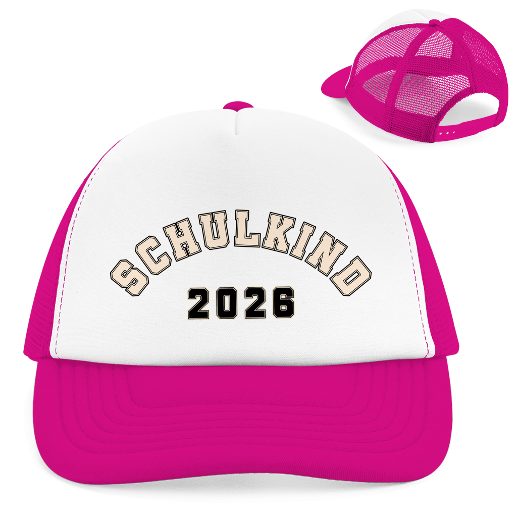 Retro Trucker Cap College Style