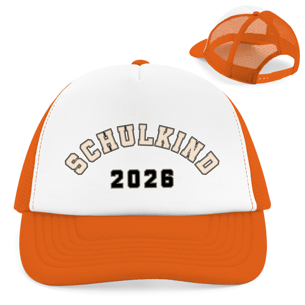 Retro Trucker Cap College Style