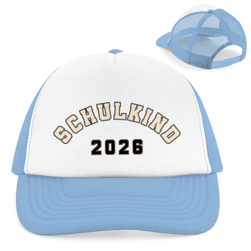 Retro Trucker Cap College Style