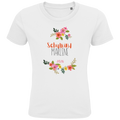 Schulkind T-Shirt "Boho Blumenkranz" mit Wunschnamen
