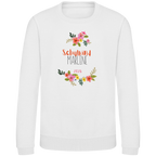 Kinder Sweatshirt Blumenkranz