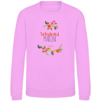 Kinder Sweatshirt Blumenkranz