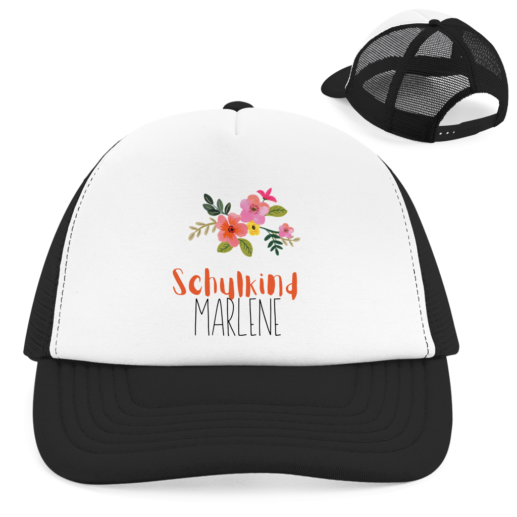 Retro Trucker Cap Blumenkranz