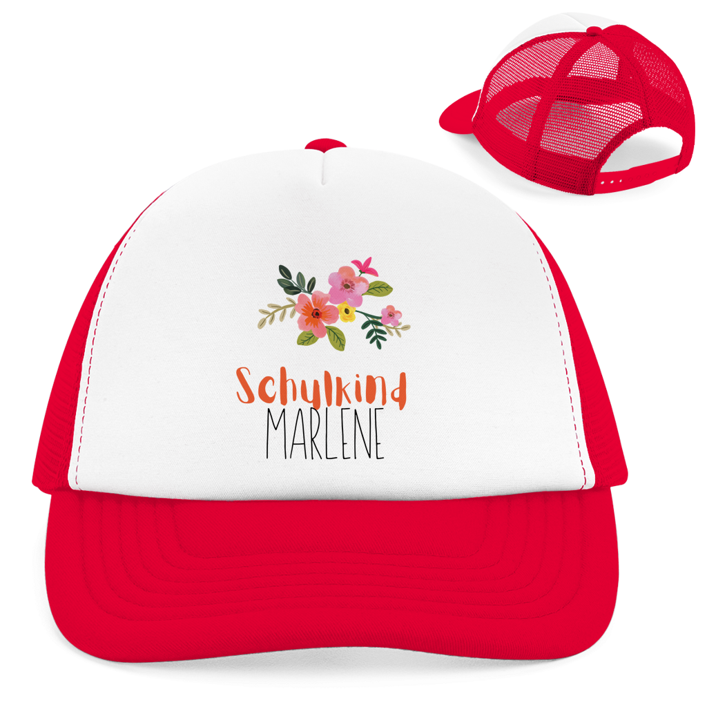 Retro Trucker Cap Blumenkranz