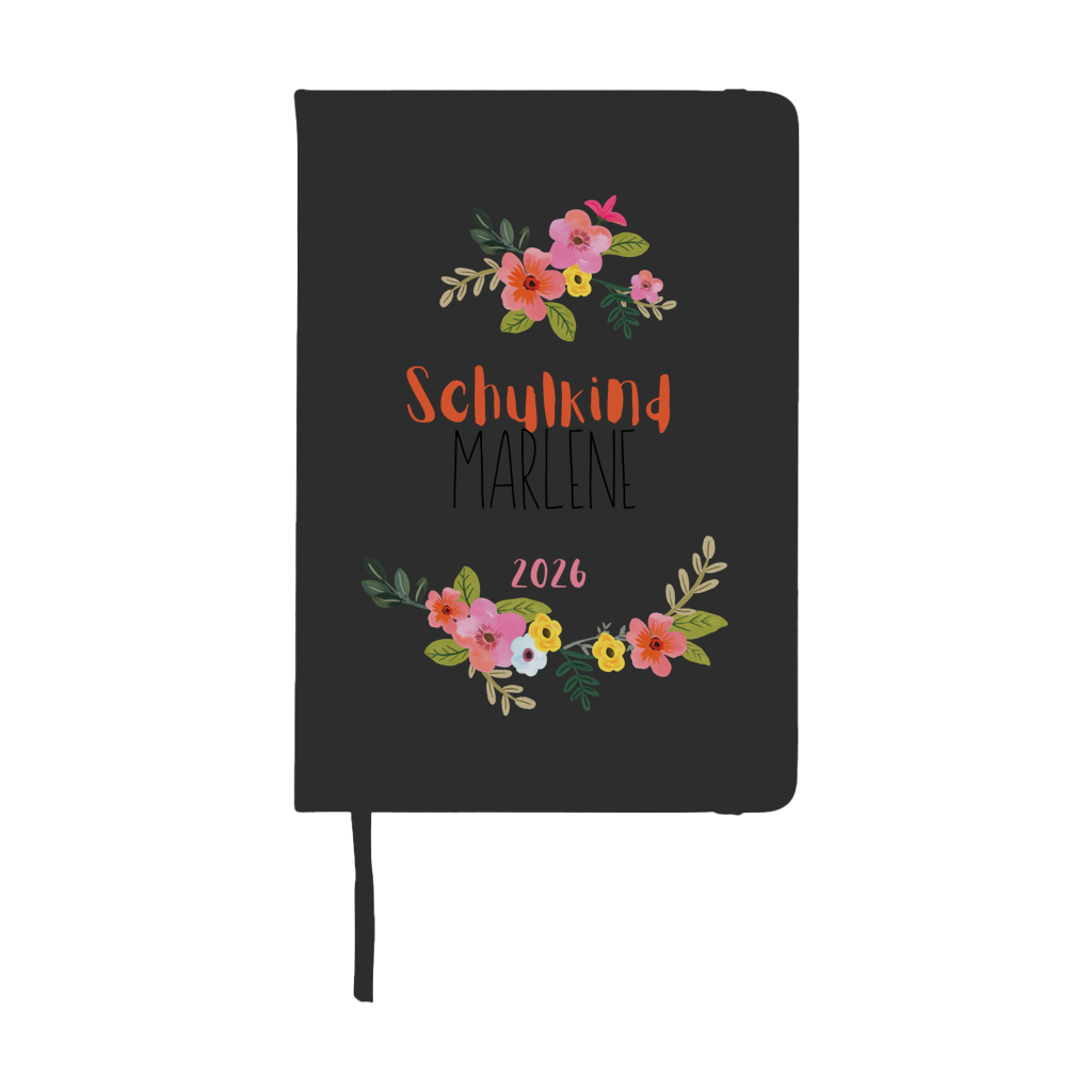 Notizbuch Blumenkranz