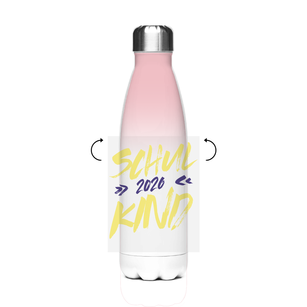 Isoflasche "Graffiti 2026"  – Robuste Edelstahl-Thermosflasche (500 ml)