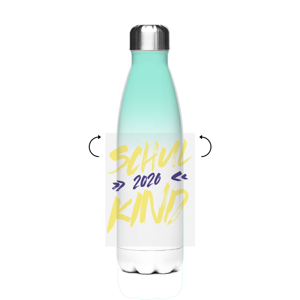 Isoflasche "Graffiti 2026"  – Robuste Edelstahl-Thermosflasche (500 ml)