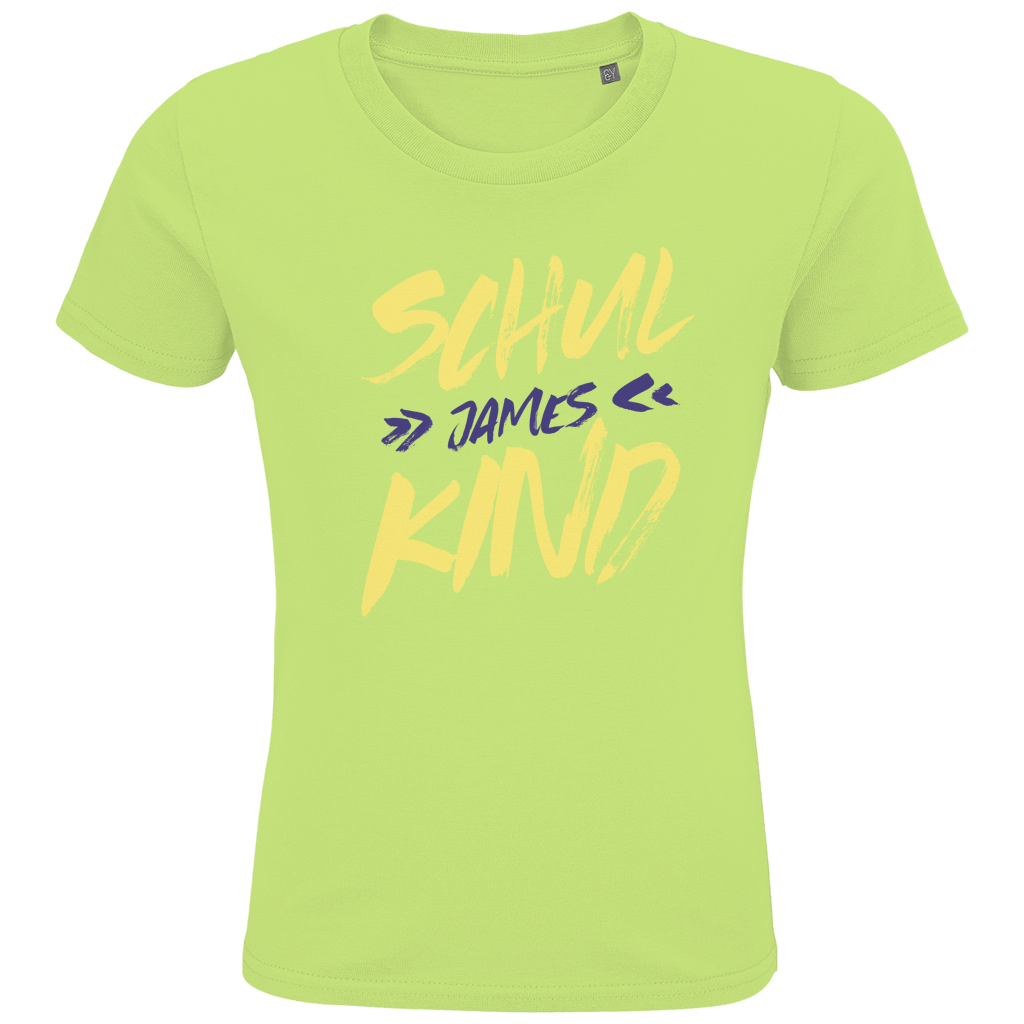 Schulkind T-Shirt Grafitti mit Wunschnamen