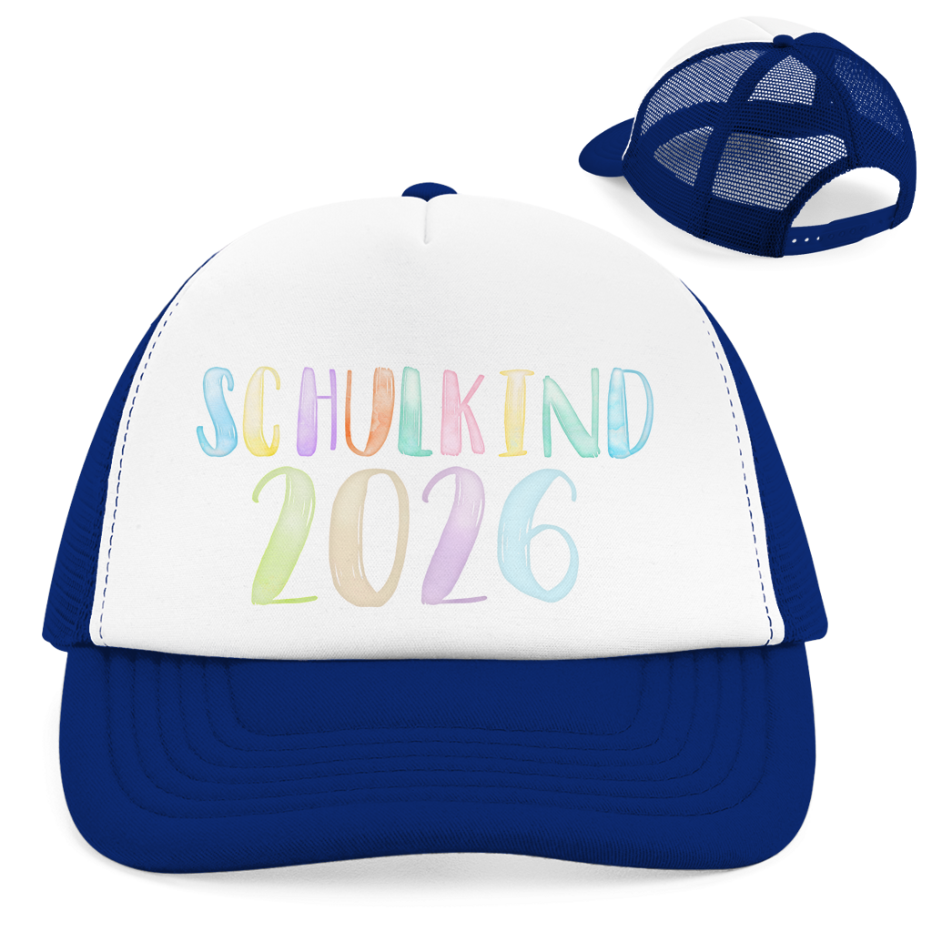 Retro Trucker Cap Aquarell 2026