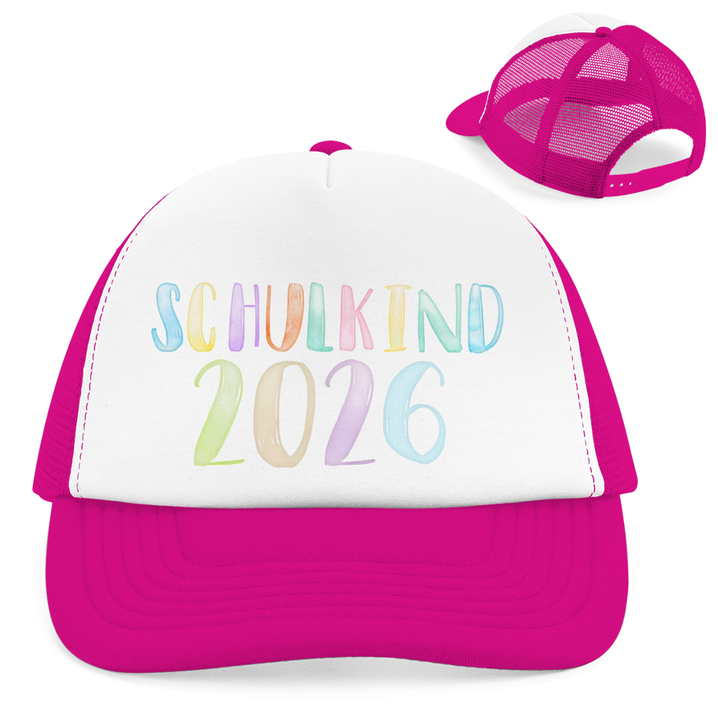 Retro Trucker Cap Aquarell 2026