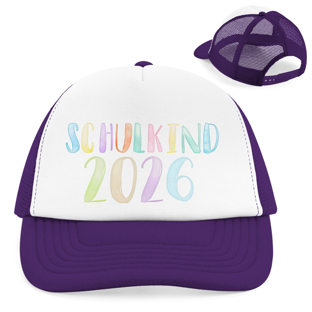 Retro Trucker Cap Aquarell 2026
